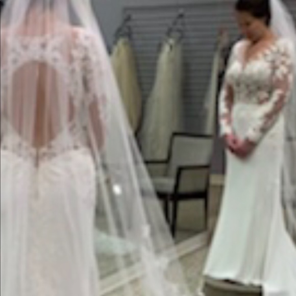 Mori Lee 5609 size 8 ivory - Picture 5 of 6